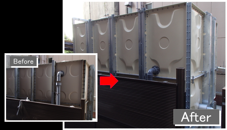 受水槽交換事例－１