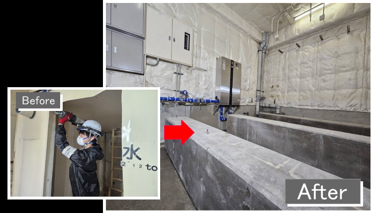 直結増圧給水方式に変更